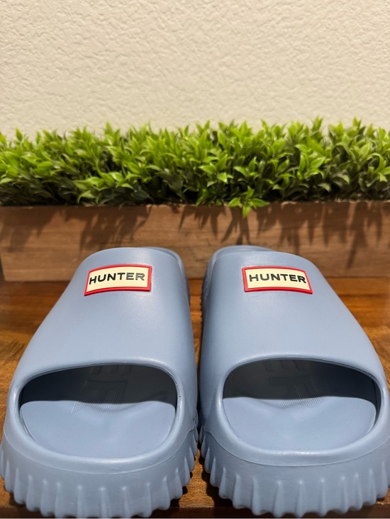 Hunter Other - Hunter Finn Slip-On Open Toe Casual Sandals Men's US Size 13M Blue Color Slide